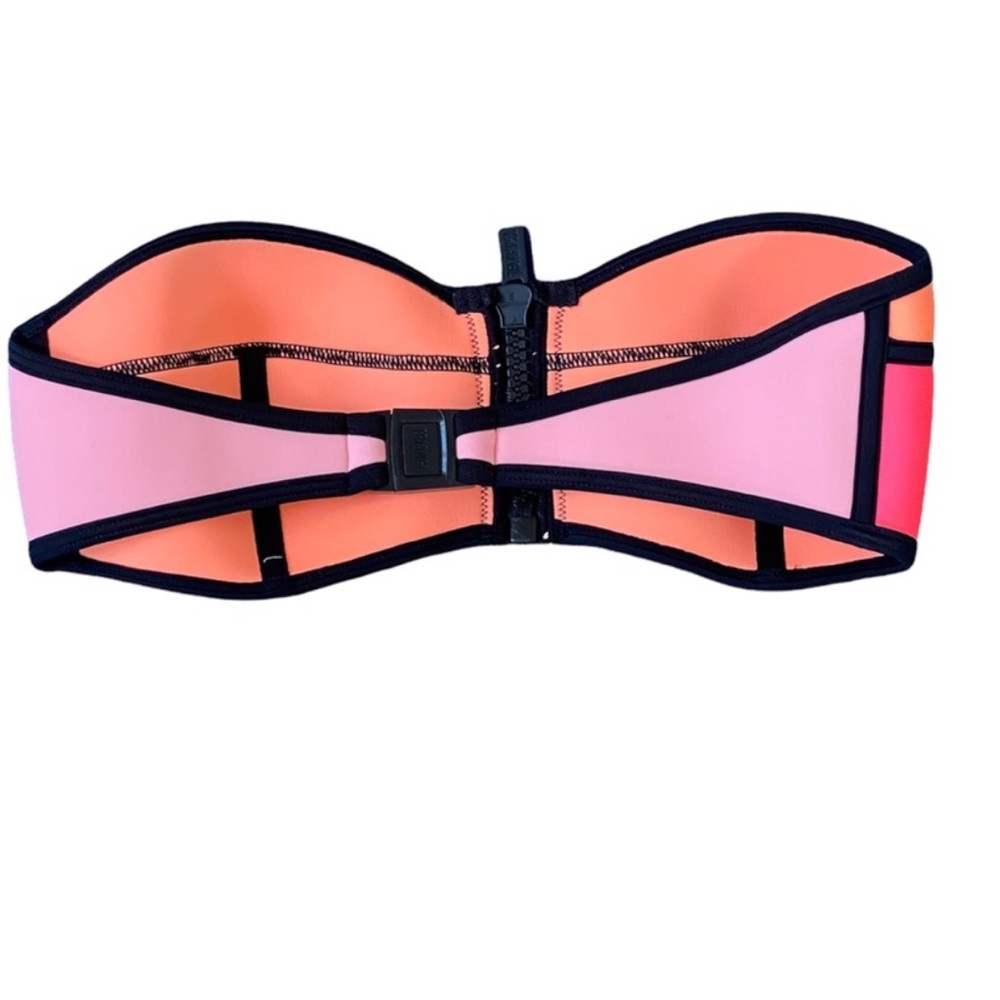 NWOT Triang| Strapless Bikini Top Pink - Picture 5 of 6